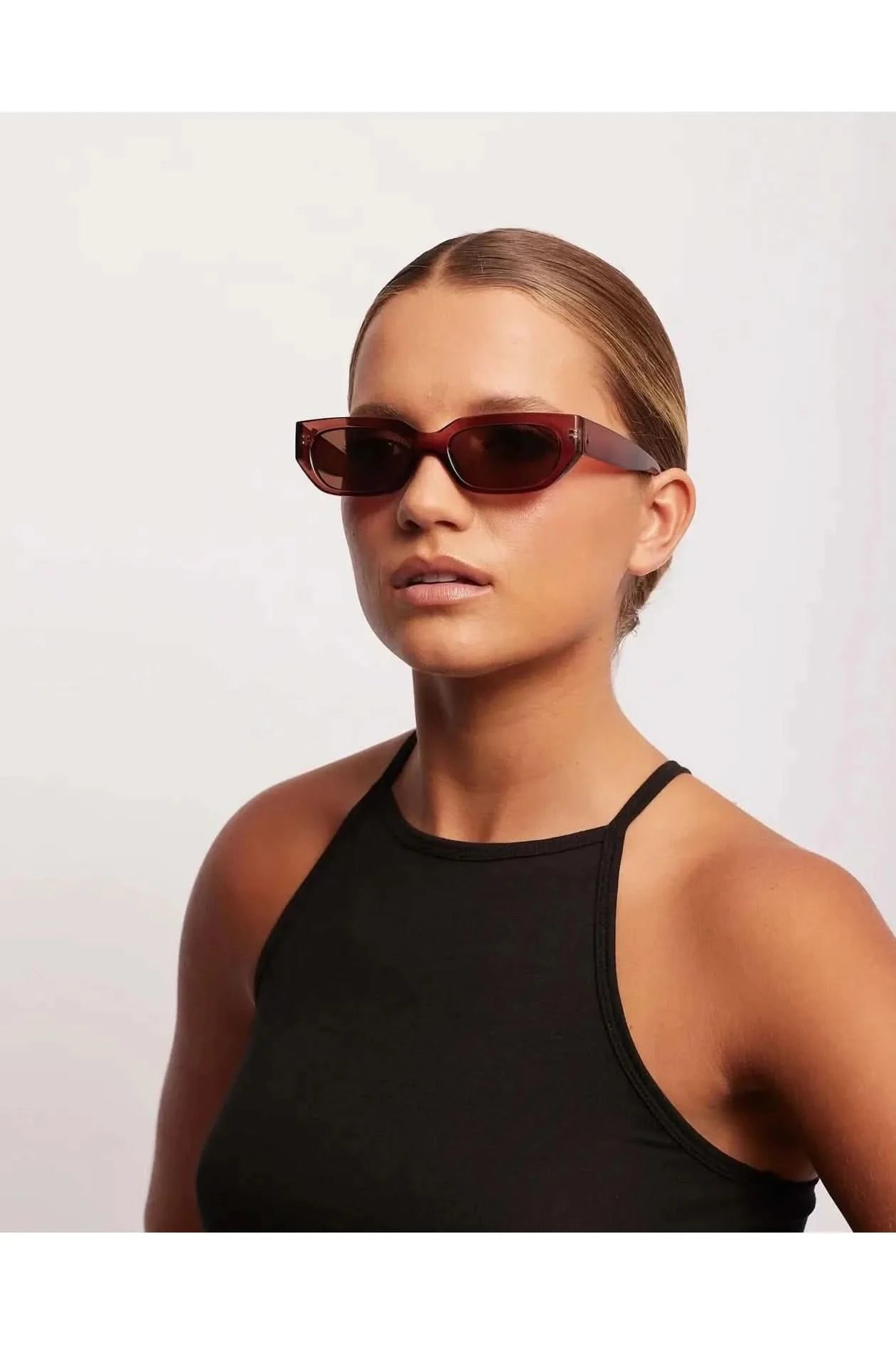 REALITY EYEWEAR Reality Eyewear The Blitz Sunglasses - Mocca, Black Rose, Black Smoke BELLA n' BEAR