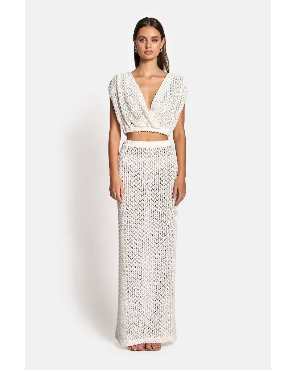 Valentina Draped Crop Top