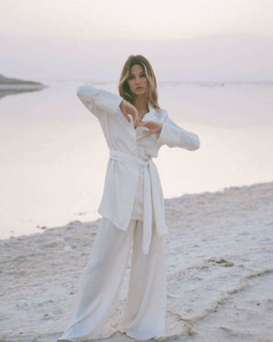 BARE BY CHARLIE HOLIDAY Bare By Charlie Holiday The Blazer Dress - Oyster BELLA n' BEAR