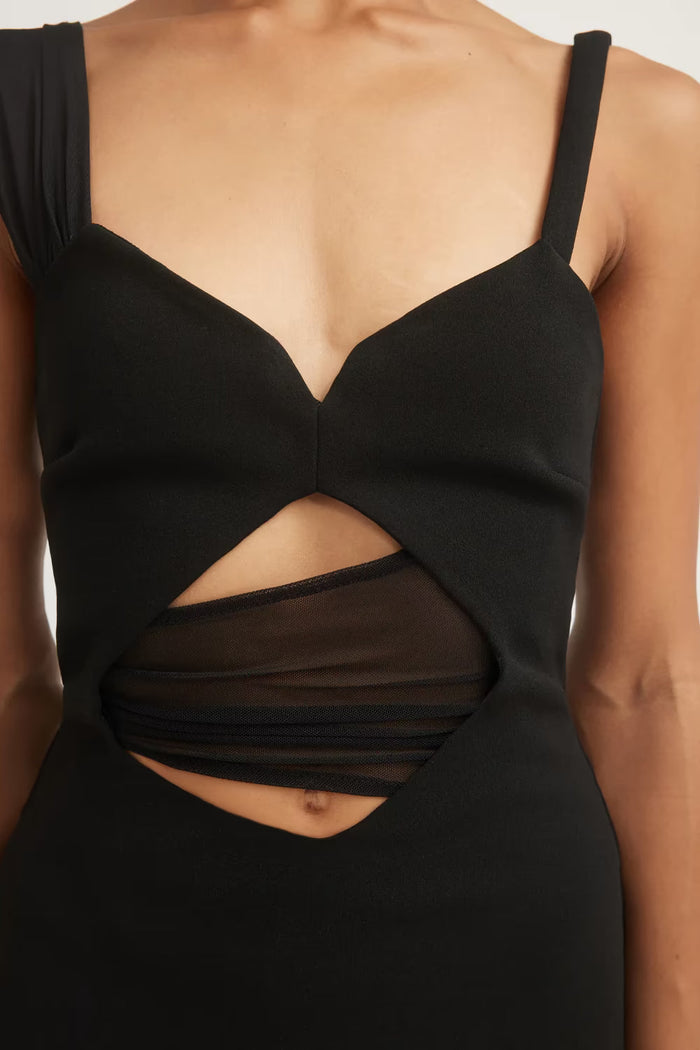 TOJHA black cutout evening dress - TOJHA clothing Australia at BELLA n' BEAR
