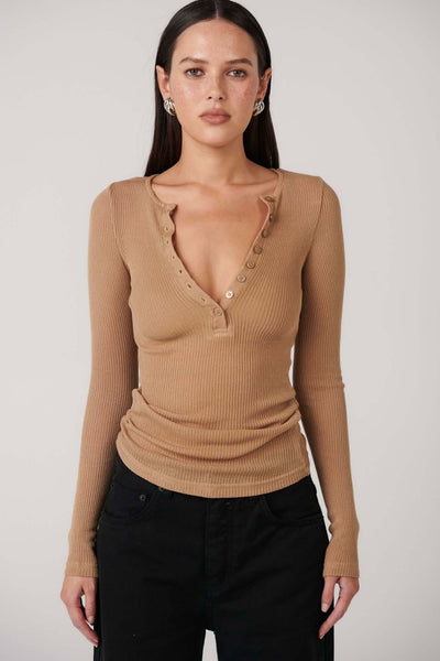 Xavier Button Top