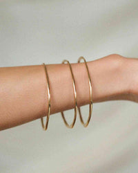 Thumbnail for LUV AJ Luv Aj The Arezou Bangle Set - Gold BELLA n' BEAR