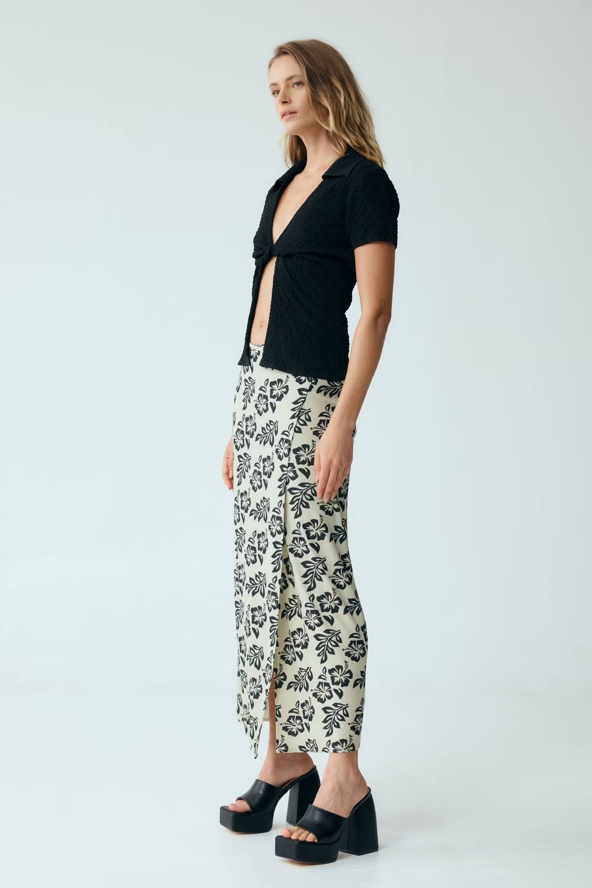 Waffle Twist Shirt