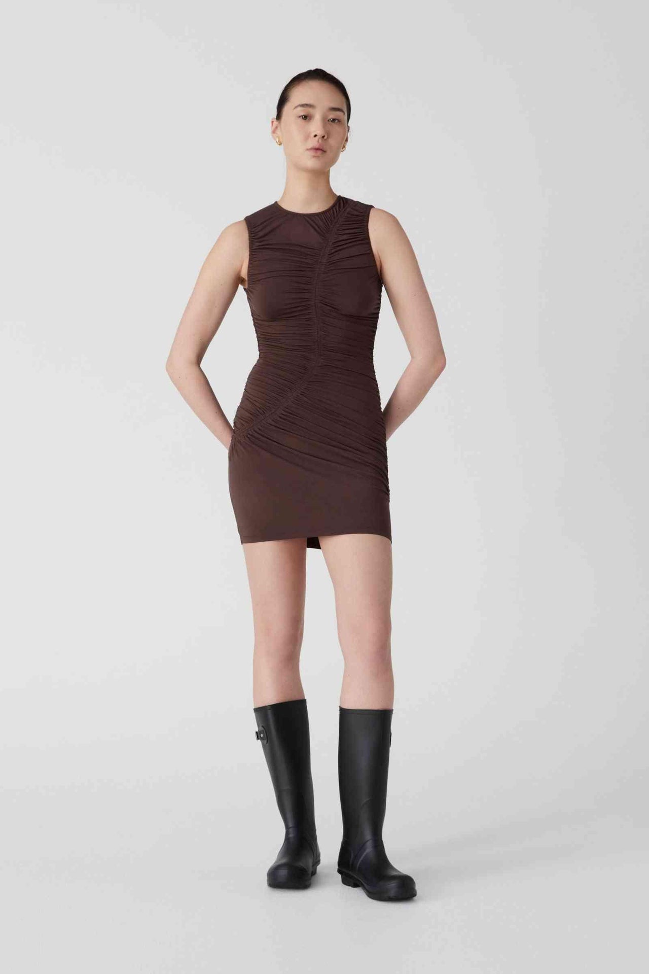 MISHA COLLECTION Misha Emeroy Dress - Chocolate BELLA n' BEAR