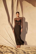 La Robe Maxi Ginger Misha-Noir