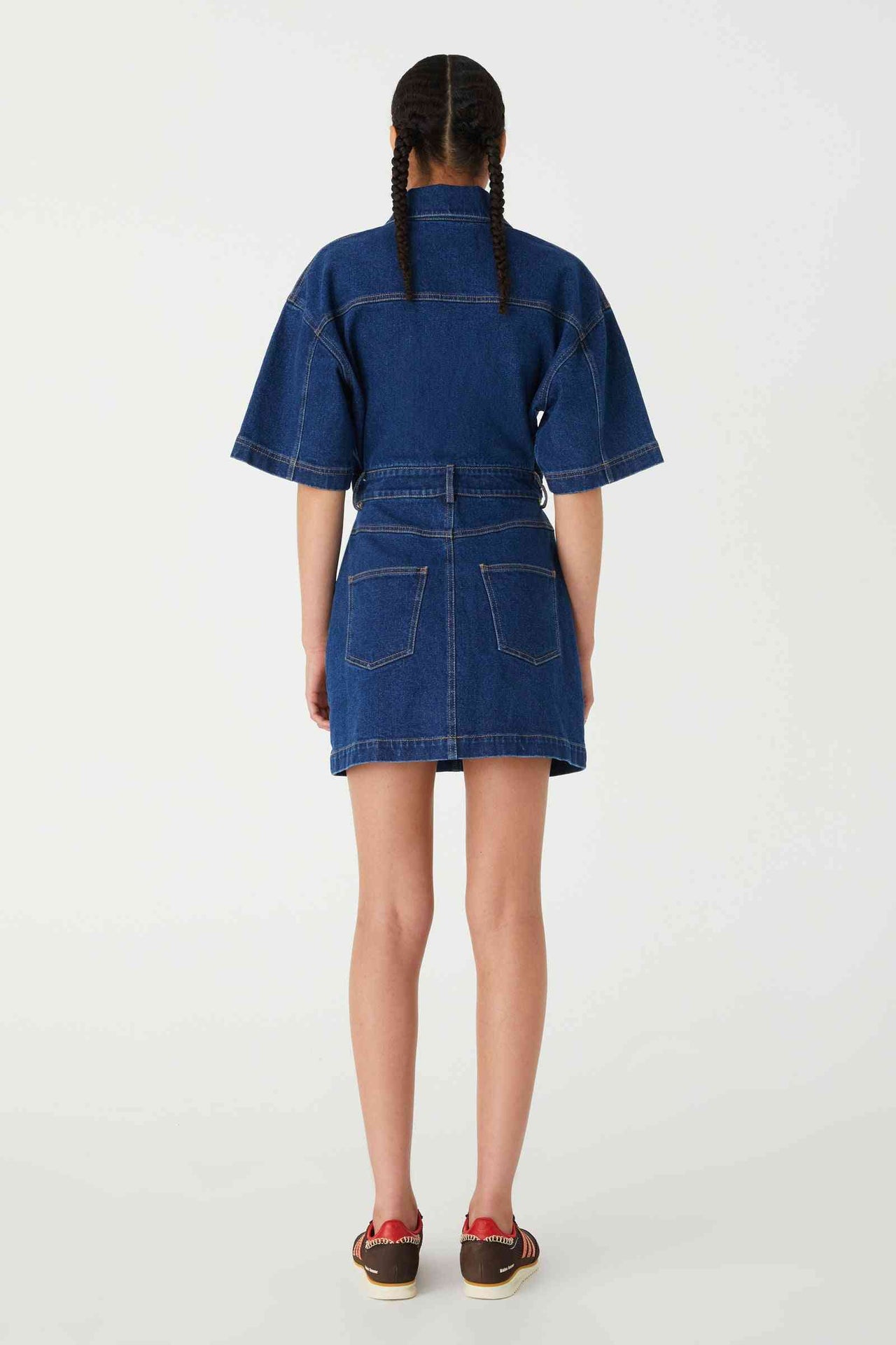 MISHA COLLECTION Misha Collection Rocco Denim Mini Dress - French Indigo BELLA n' BEAR