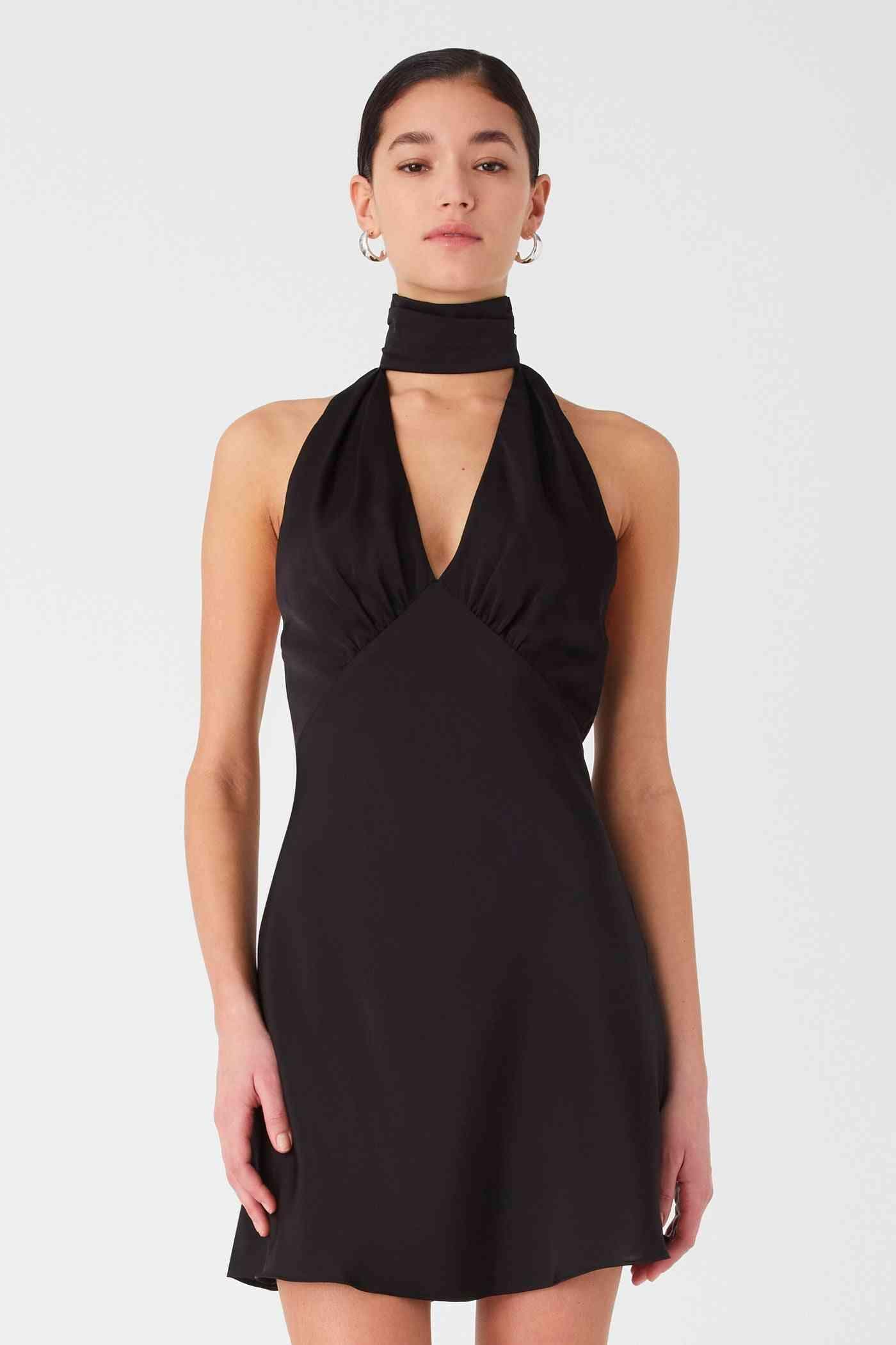 slim fit dress slacks Misha | The Sapphire Sequin Mini Dress main image 1