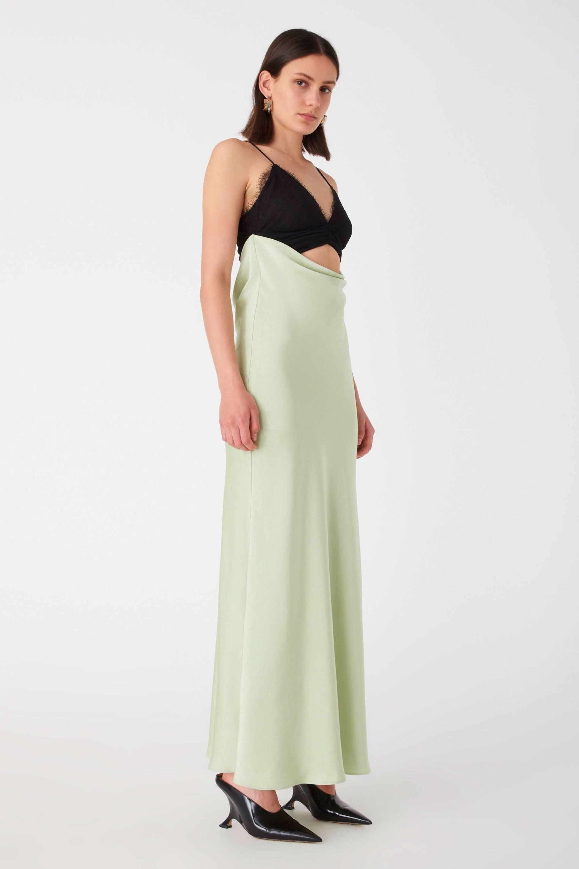 MISHA COLLECTION Misha Collection Maxxy Maxi Dress - Meadow Green BELLA n' BEAR
