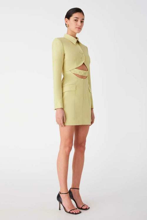 MISHA COLLECTION Misha Collection Maria Mini Dress - Lemongrass BELLA n' BEAR