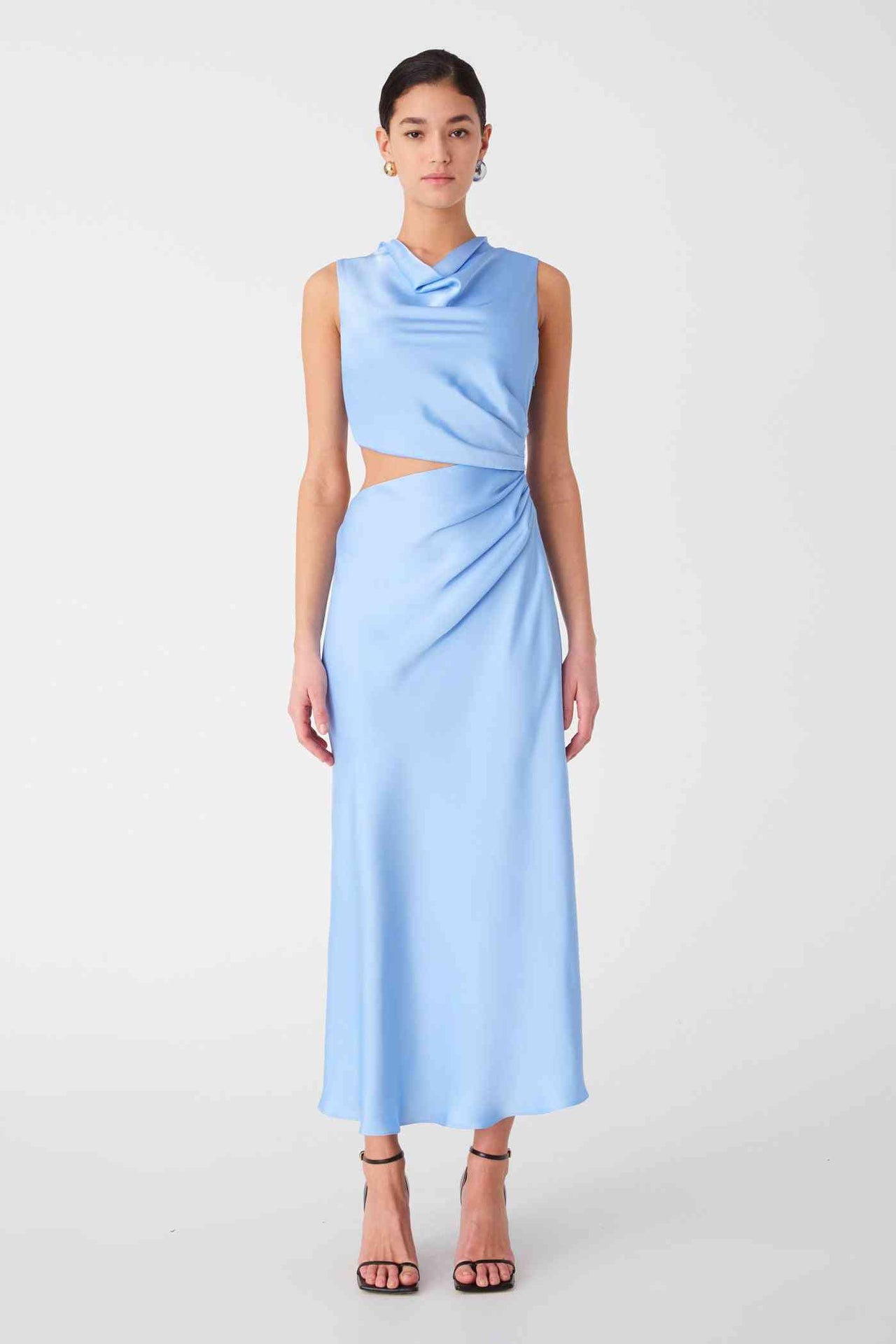 MISHA COLLECTION Misha Amadeus Midi Dress - Hydrangea blue BELLA n' BEAR