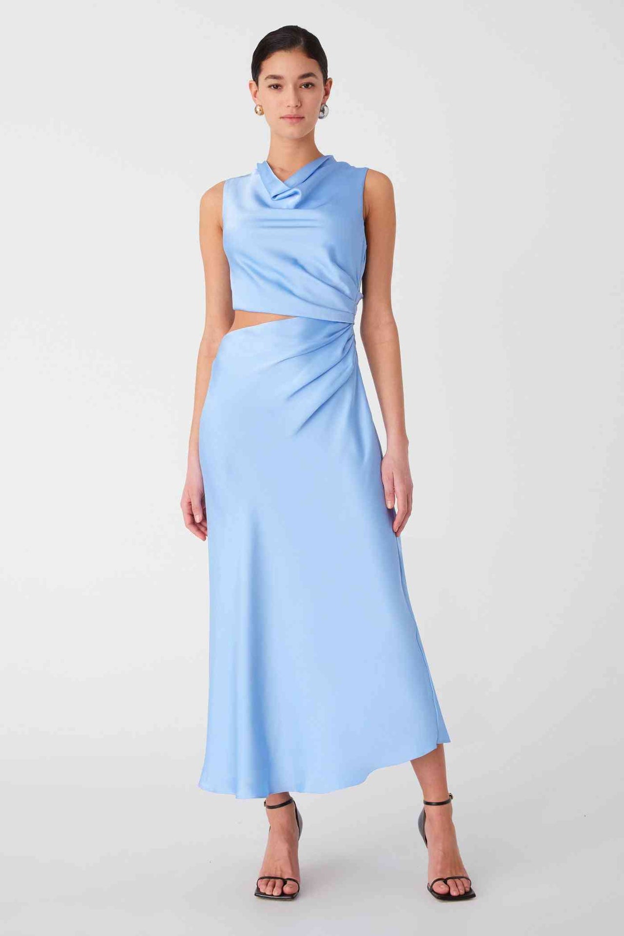 MISHA COLLECTION Misha Amadeus Midi Dress - Hydrangea blue BELLA n' BEAR