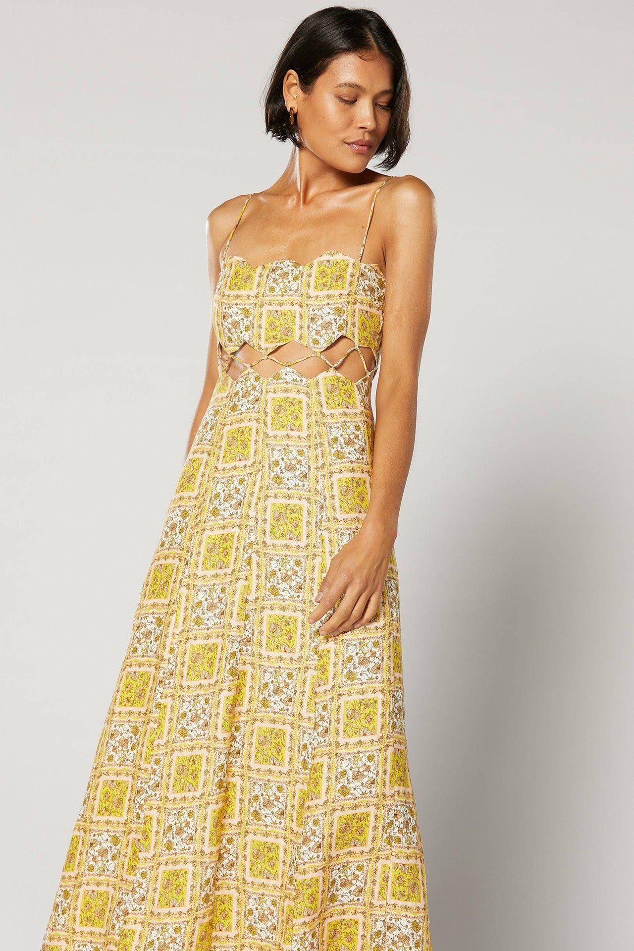 WINONA Winona Sloane Scallop Dress - Print BELLA n' BEAR