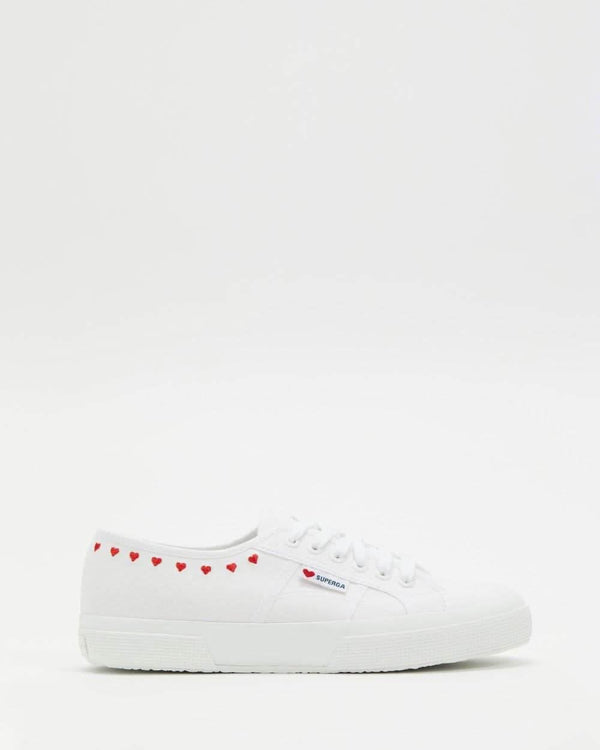  - 2750 Little Hearts Embroidery Sneakers - BELLA n' BEAR