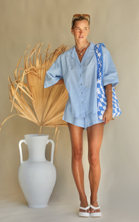 Thumbnail for Araminta James Bayside Shirt Set - Chambray