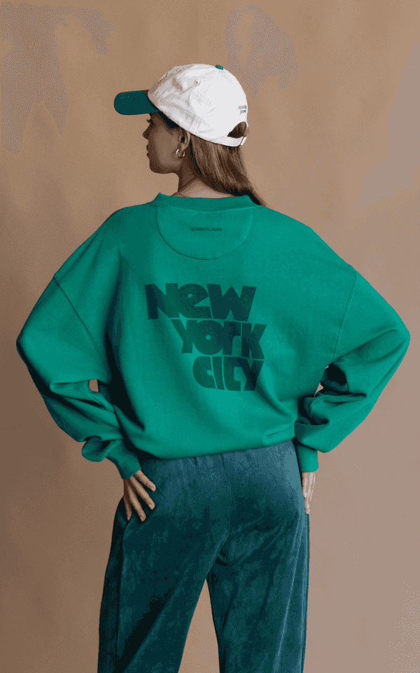 ARAMINTA JAMES Araminta James NYC Sweatshirt - Washed Ivy BELLA n' BEAR