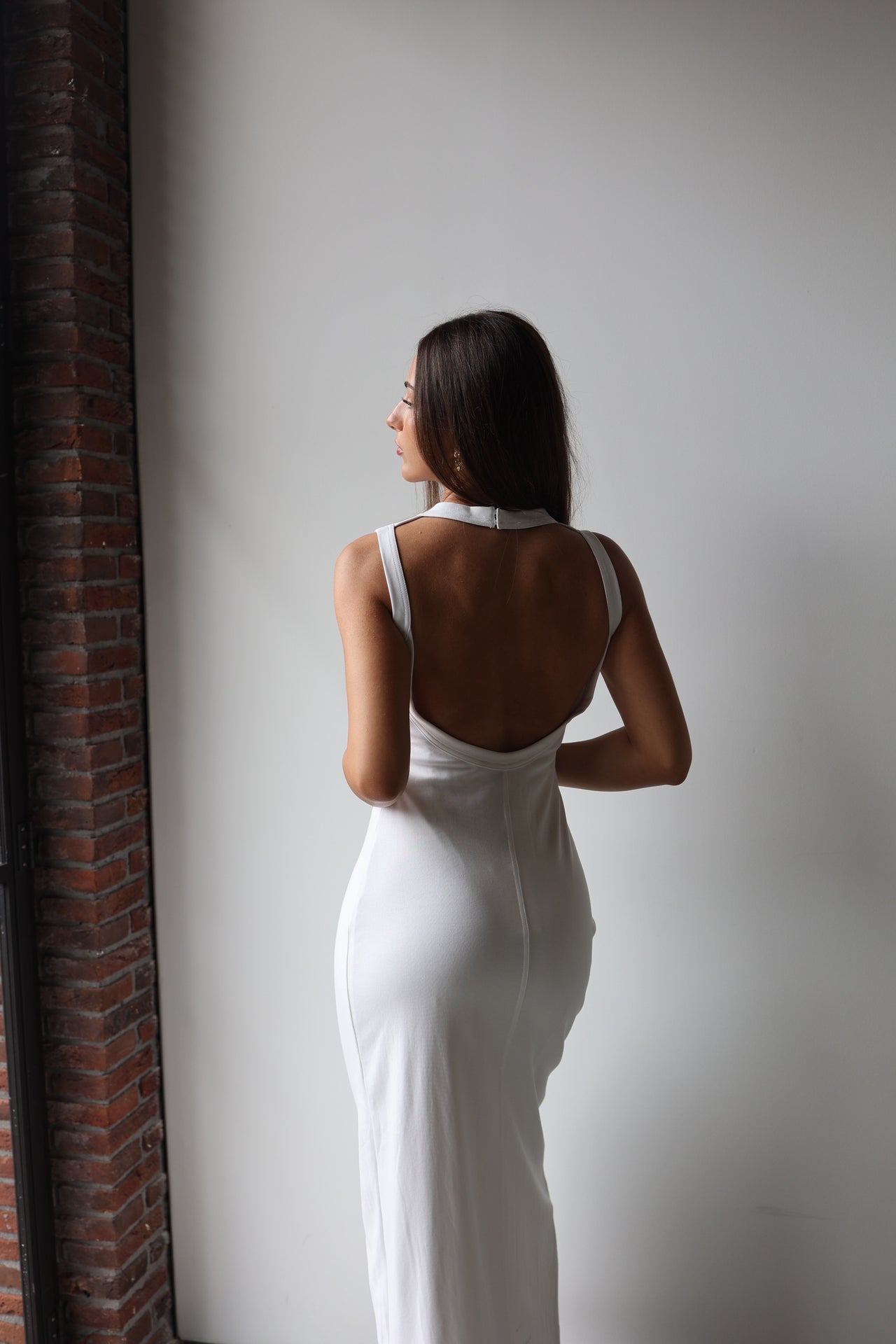 Momentum Open Back Maxi Dress