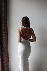 Thumbnail for Momentum Open Back Maxi Dress