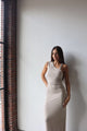 Stirling Twist Asymmetric Maxi Dress