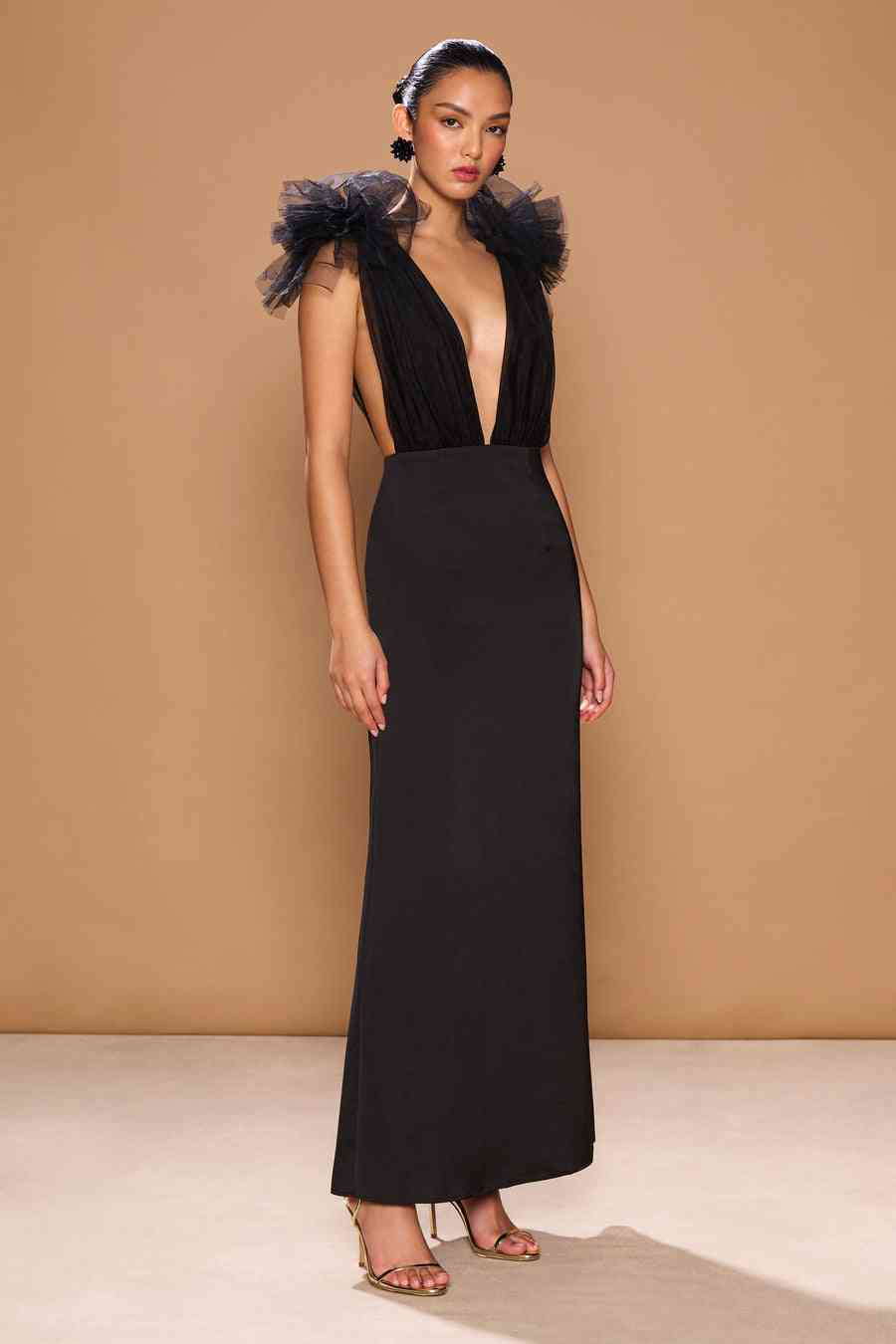 SONYA MODA Sonya Moda Como Gown - Black BELLA n' BEAR