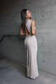 Stirling Twist Asymmetric Maxi Dress