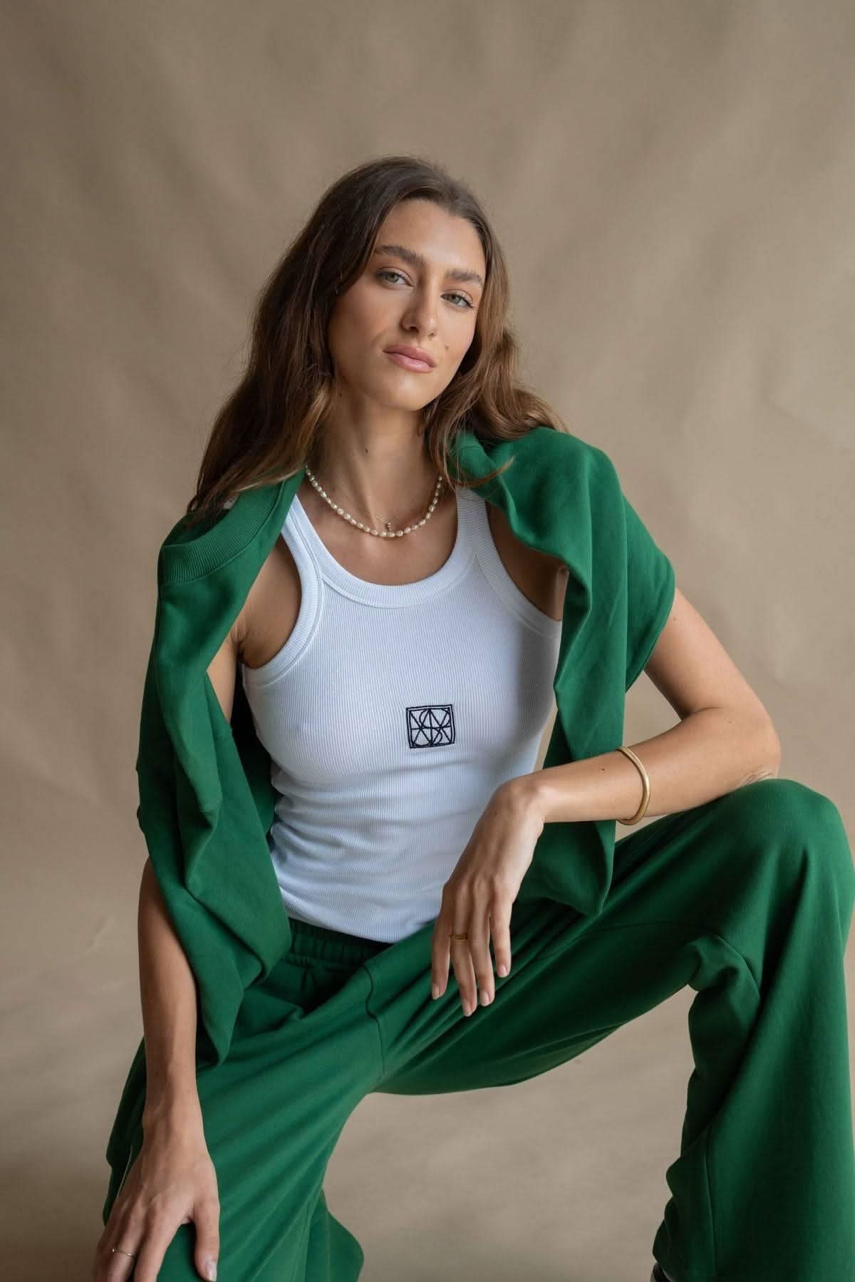 ARAMINTA JAMES/アラミンタ ジェームスMONOGRAM TANK ARAMINTA JAMES/アラミンタ ジェームスMONOGRAM TANK（タンクトップ