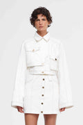 Acler Valleybrook Jacket - Ivory