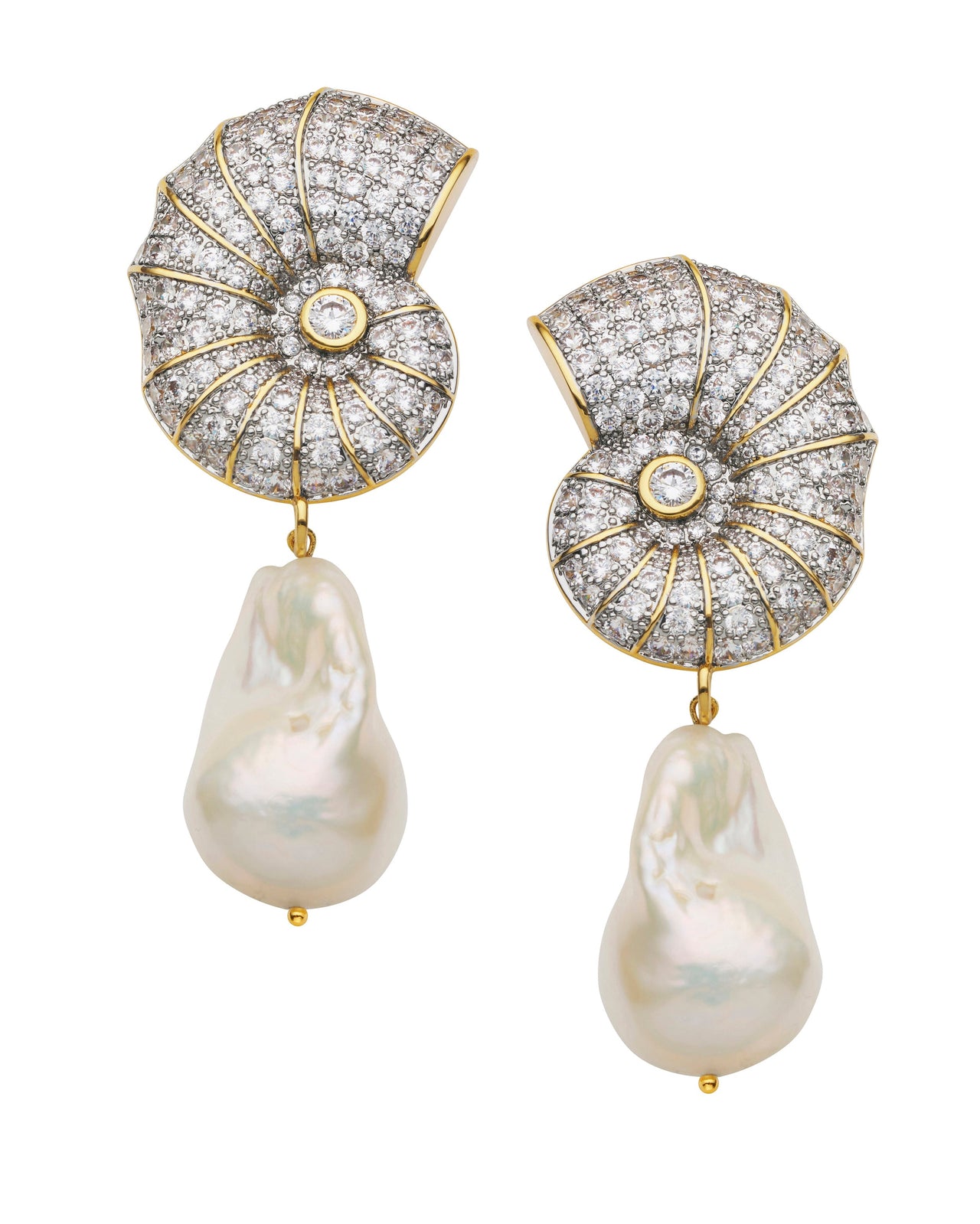 Amber Sceats Ithaca Earrings - Gold