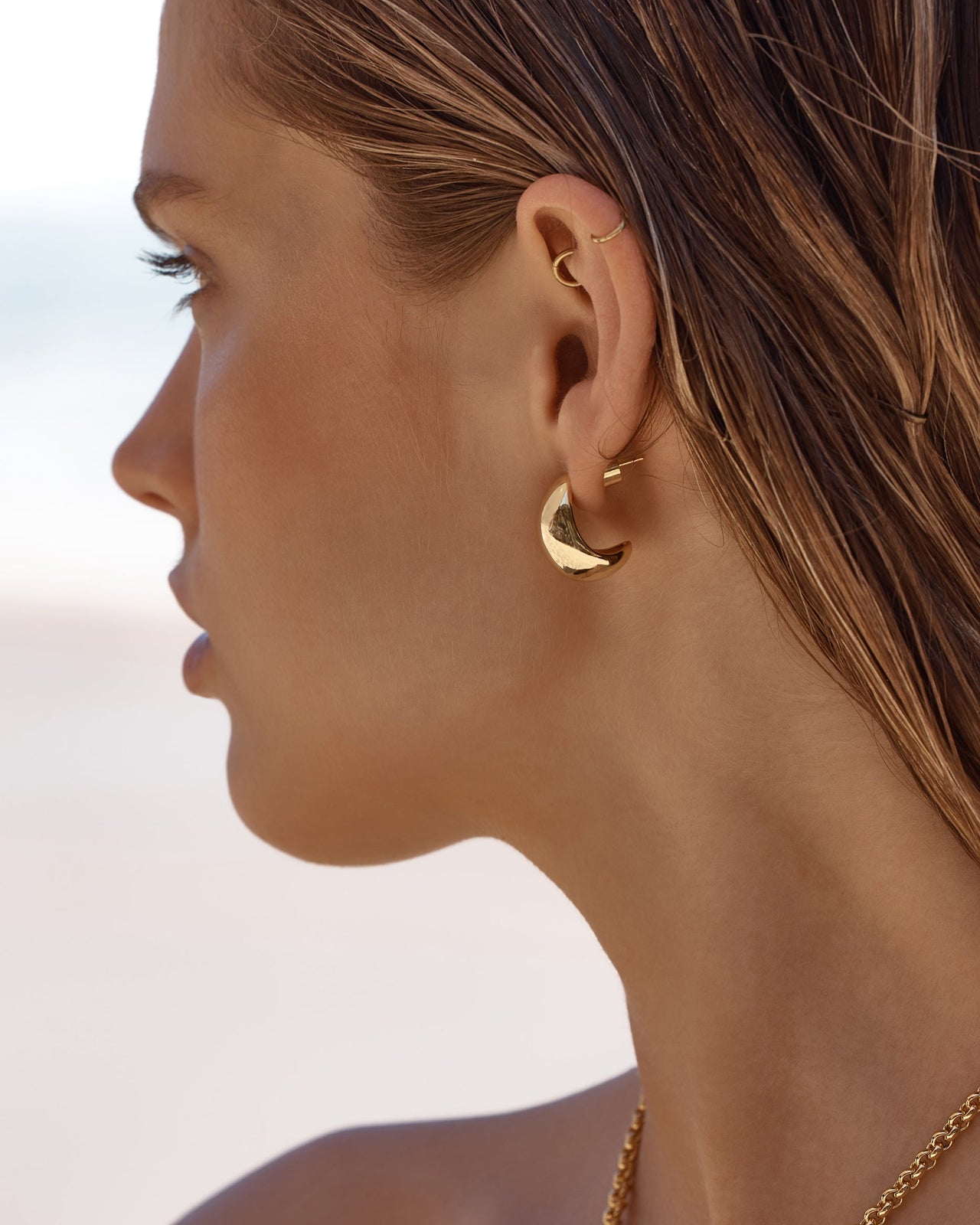 Amber Sceats Petite Hvar Earrings - Gold