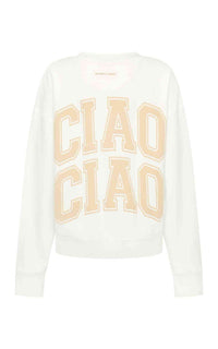 Thumbnail for ARAMINTA JAMES Araminta James Ciao Ciao Sweatshirt - Coffee BELLA n' BEAR