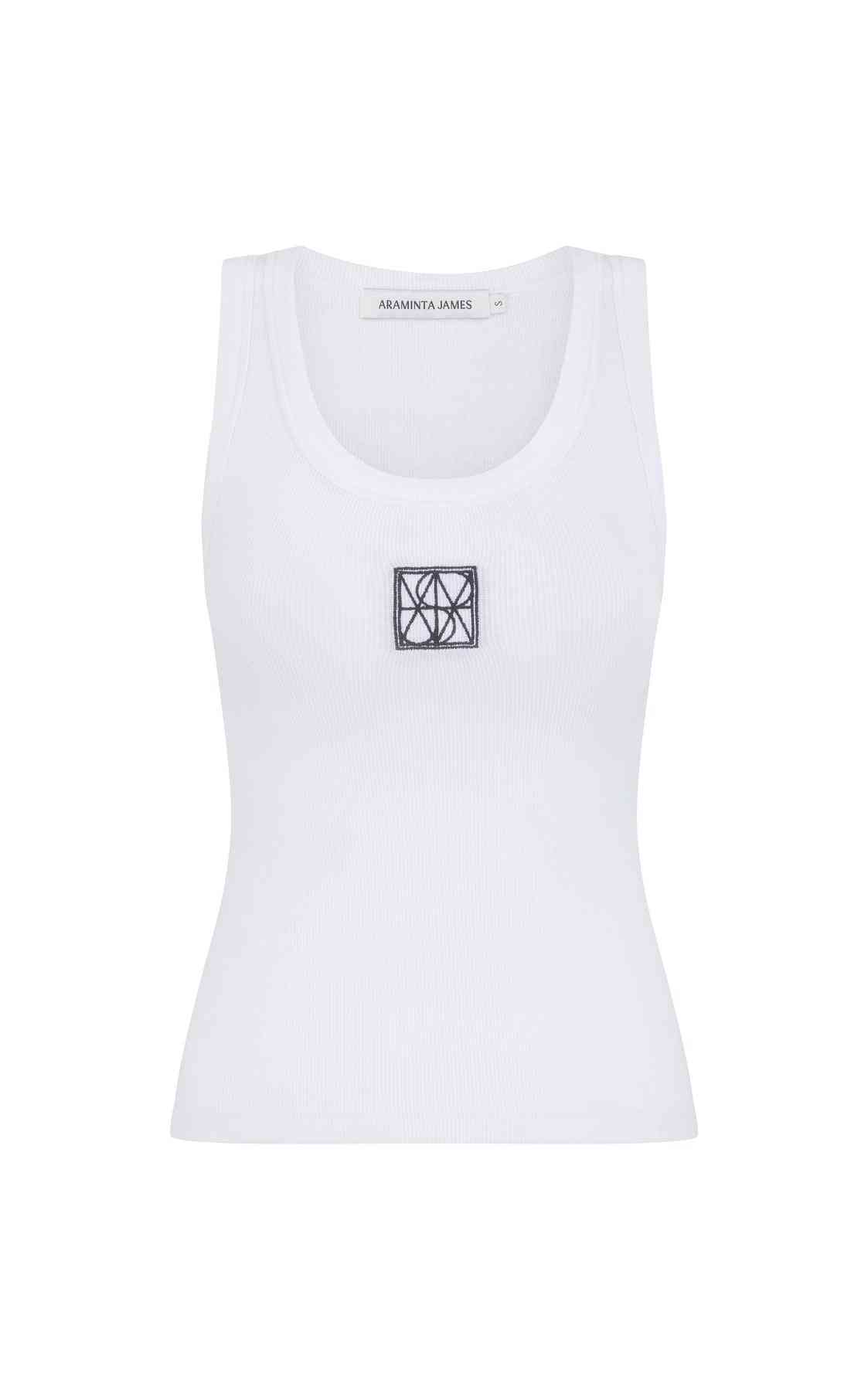 ARAMINTA JAMES Araminta James Classic Tank - Snow BELLA n' BEAR