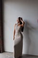 Stirling Twist Asymmetric Maxi Dress