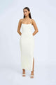 BY JOHNNY By Johnny Bianca Bead Midi Dress - Ivory BELLA n' BEAR