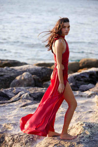 Thumbnail for SONYA MODA Sonya Moda Alia Dress - Sorrento Red BELLA n' BEAR