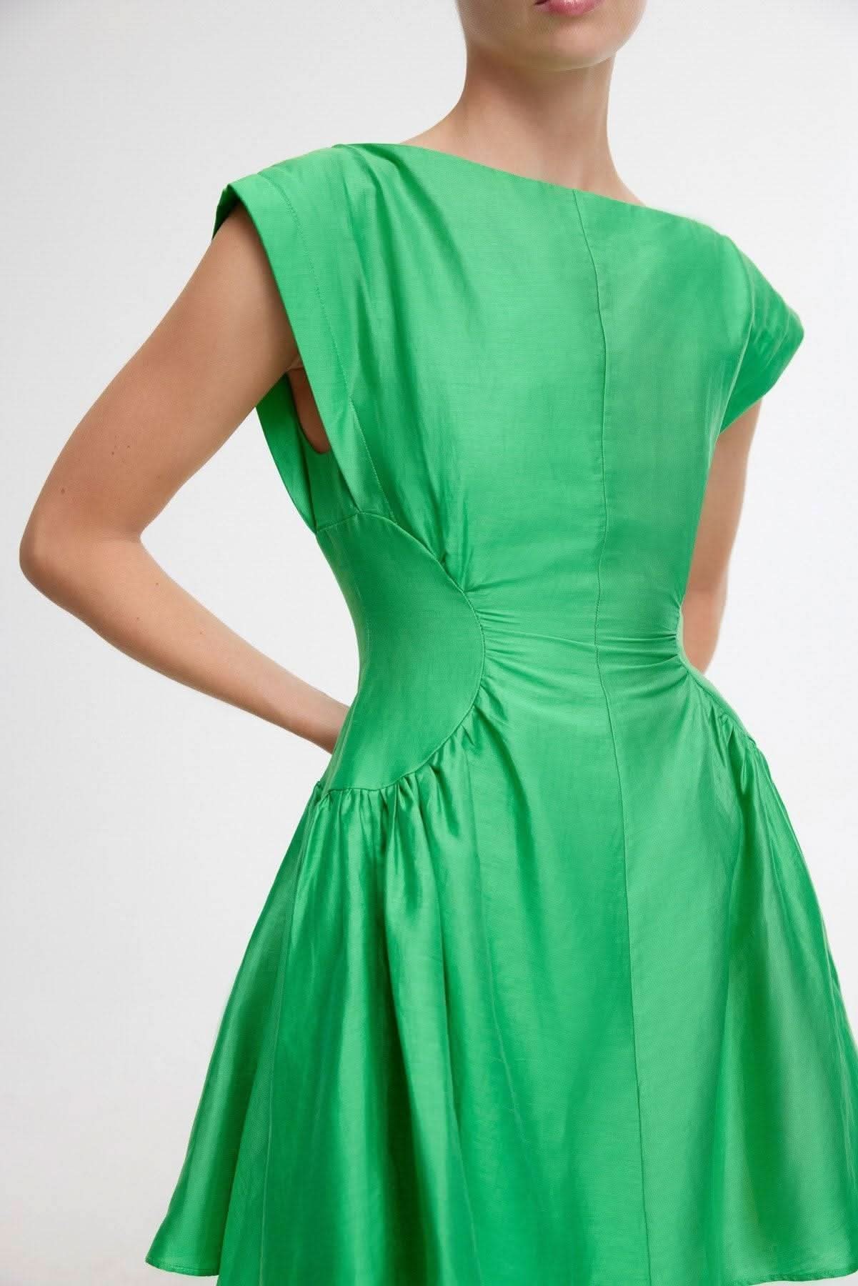 Emery Mini Dress - Shamrock | Acler | BELLA n' BEAR