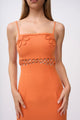 Fiamma Linen Loop Ankle Dress