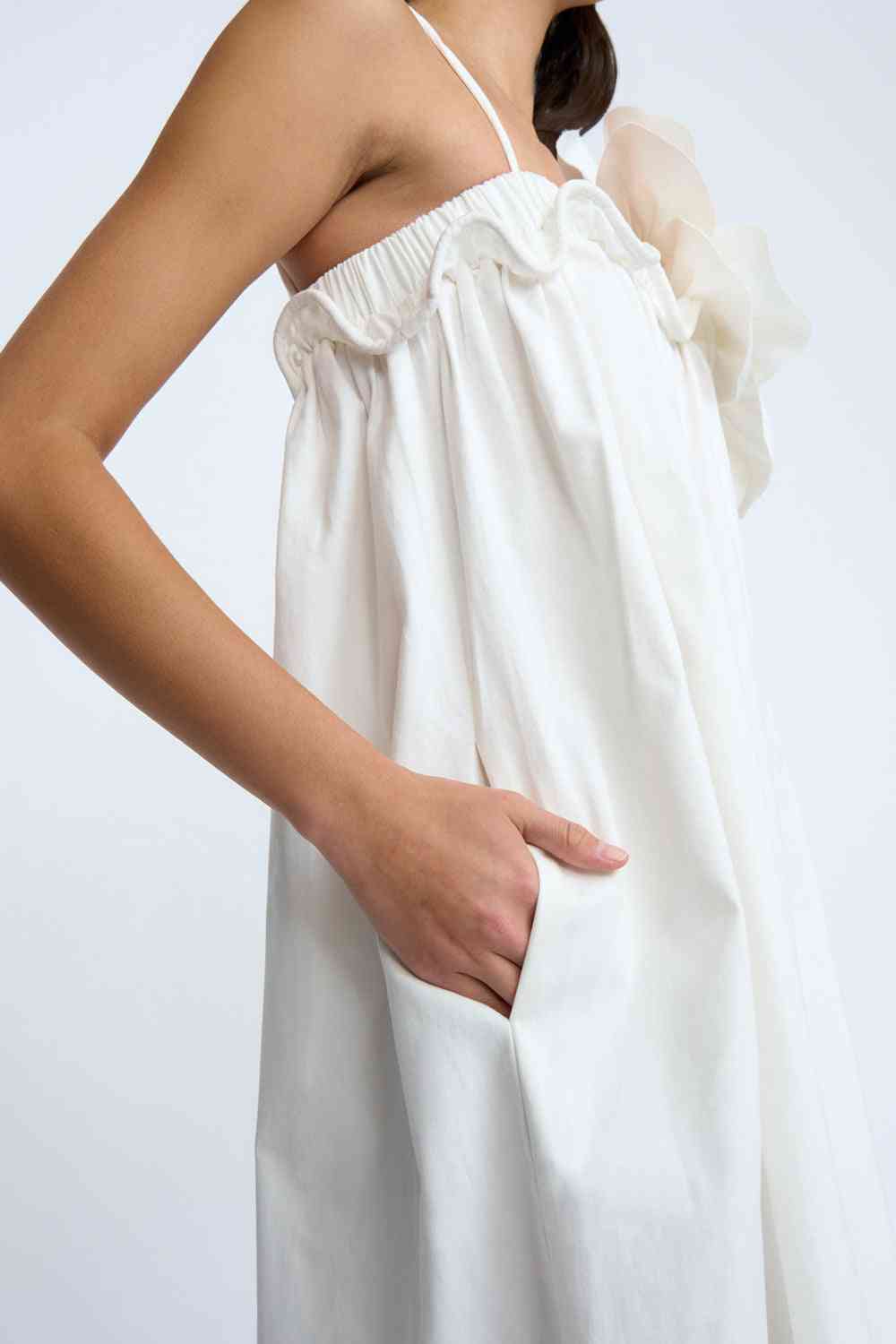 BY JOHNNY By Johnny The Flora Pipe Sun Dress - Ivory BELLA n' BEAR