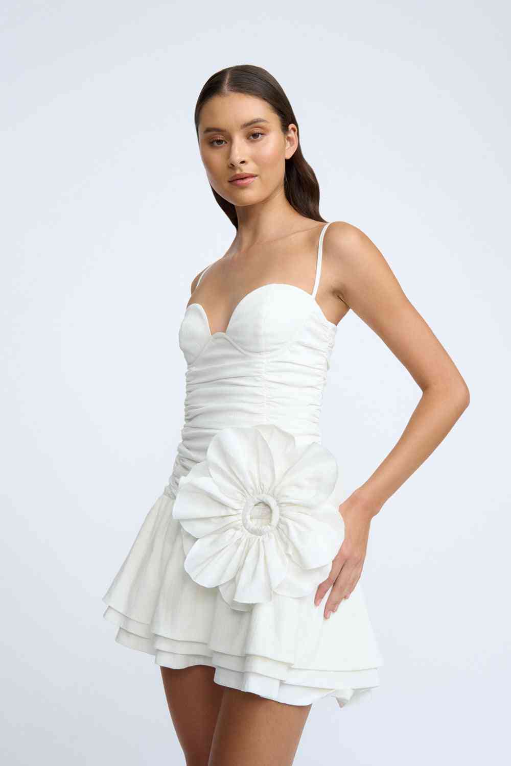 BY JOHNNY By Johnny The Flora Pipe Sun Dress - Ivory BELLA n' BEAR