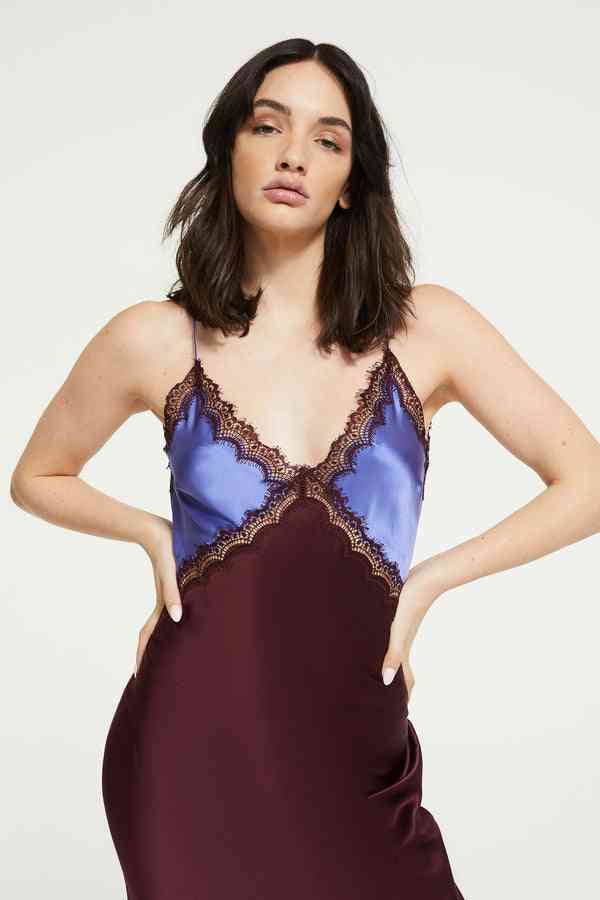 GINIA Ginia Sadie Dress - Matisse Blue/Merlot BELLA n' BEAR