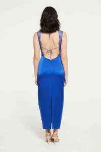 Thumbnail for GINIA Ginia Amour Midi Dress - Ultra Blue BELLA n' BEAR