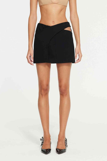 GINIA Ginia Chief Mini Skirt - Black BELLA n' BEAR