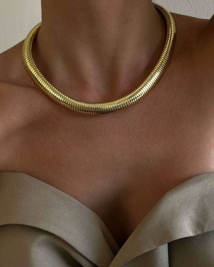 LUV AJ Luv Aj Flex Snake Chain Necklace - Gold BELLA n' BEAR