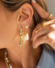 LUV AJ Luv Aj The Anais Loop Hoops - Gold BELLA n' BEAR