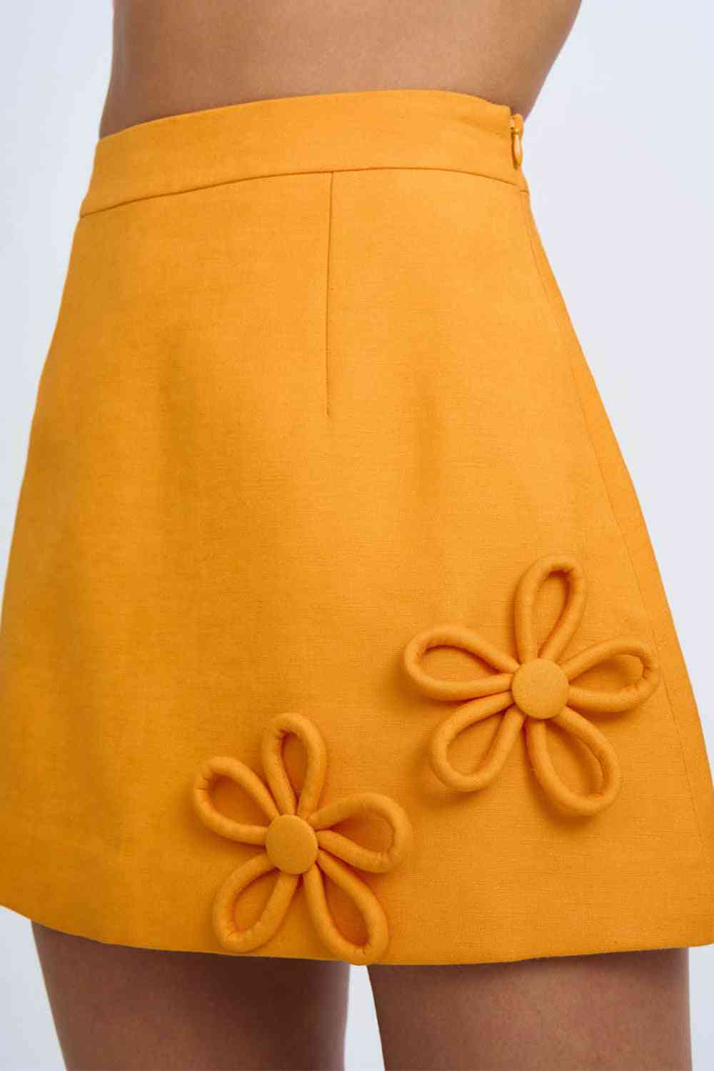 BY JOHNNY By Johnny Petunia Mini Skirt - Orange BELLA n' BEAR