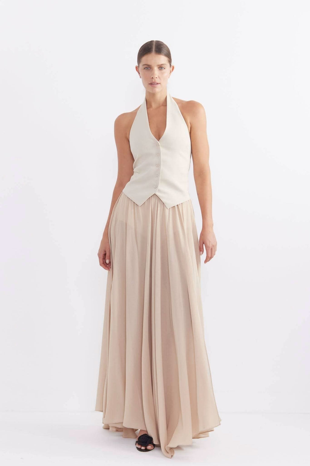 PASDUCHAS Pasduchas Bridie Vest - Stone BELLA n' BEAR