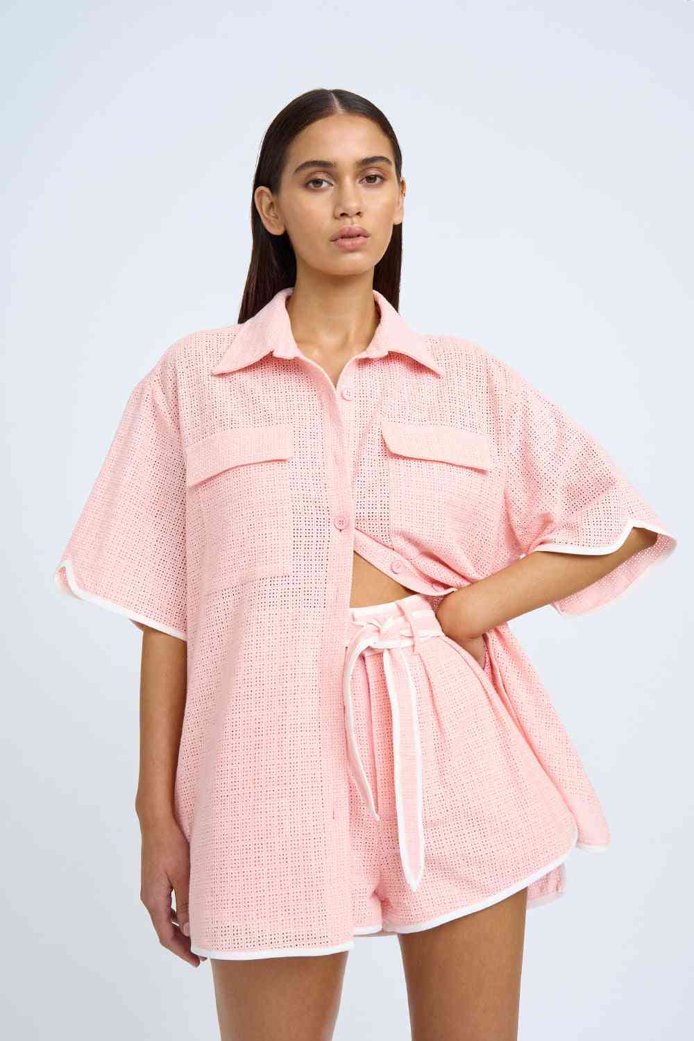 BY JOHNNY By Johnny Serena Mini Short - Dusty Pink BELLA n' BEAR