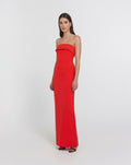 Kianna Sutton Vestido-Rojo