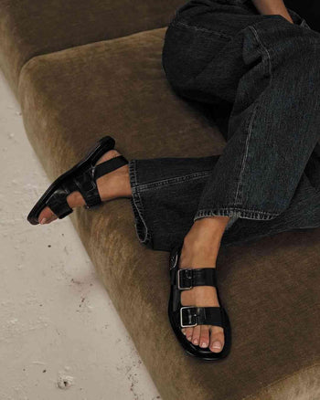 ALIAS MAE Alias Mae Keri - Black Croc BELLA n' BEAR