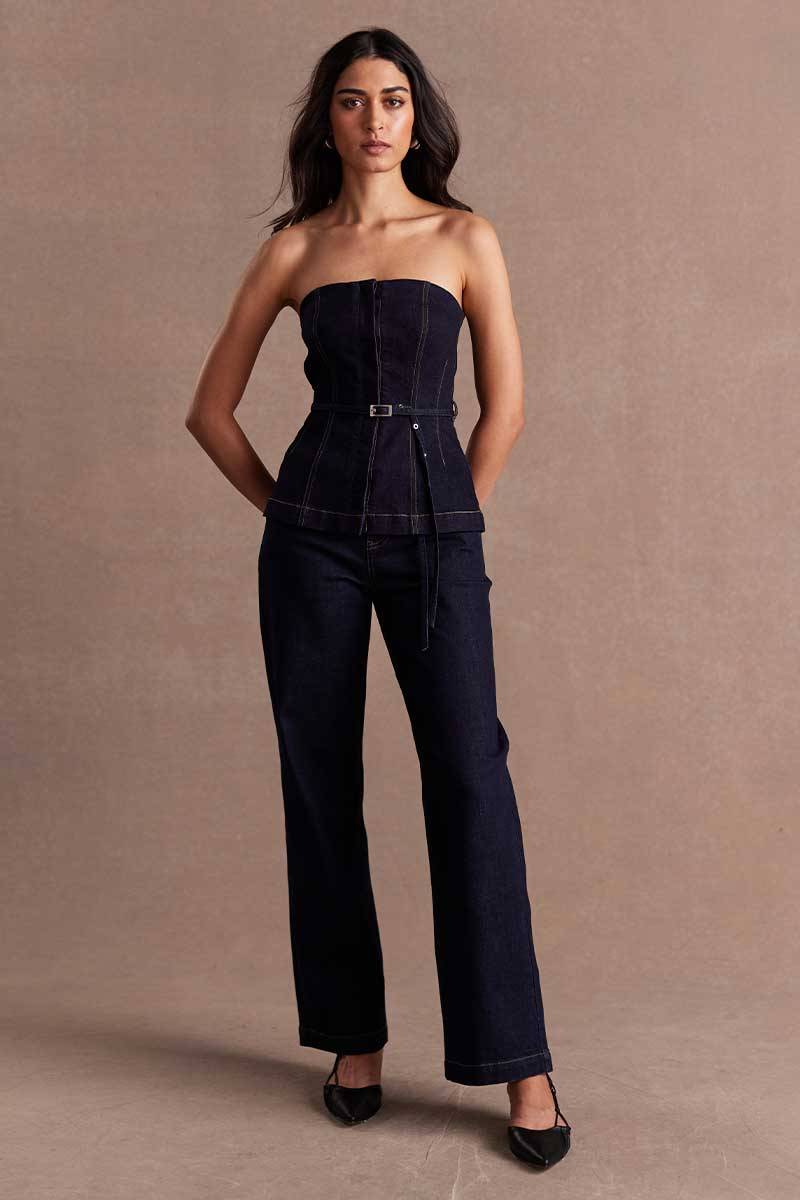 Dusk Denim Bodice