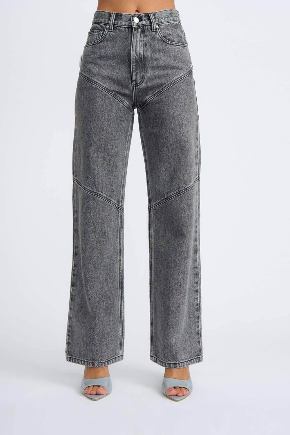 BY JOHNNY By Johnny Rebel Cut Johnny Jean - Grey Stone Wash BELLA n' BEAR