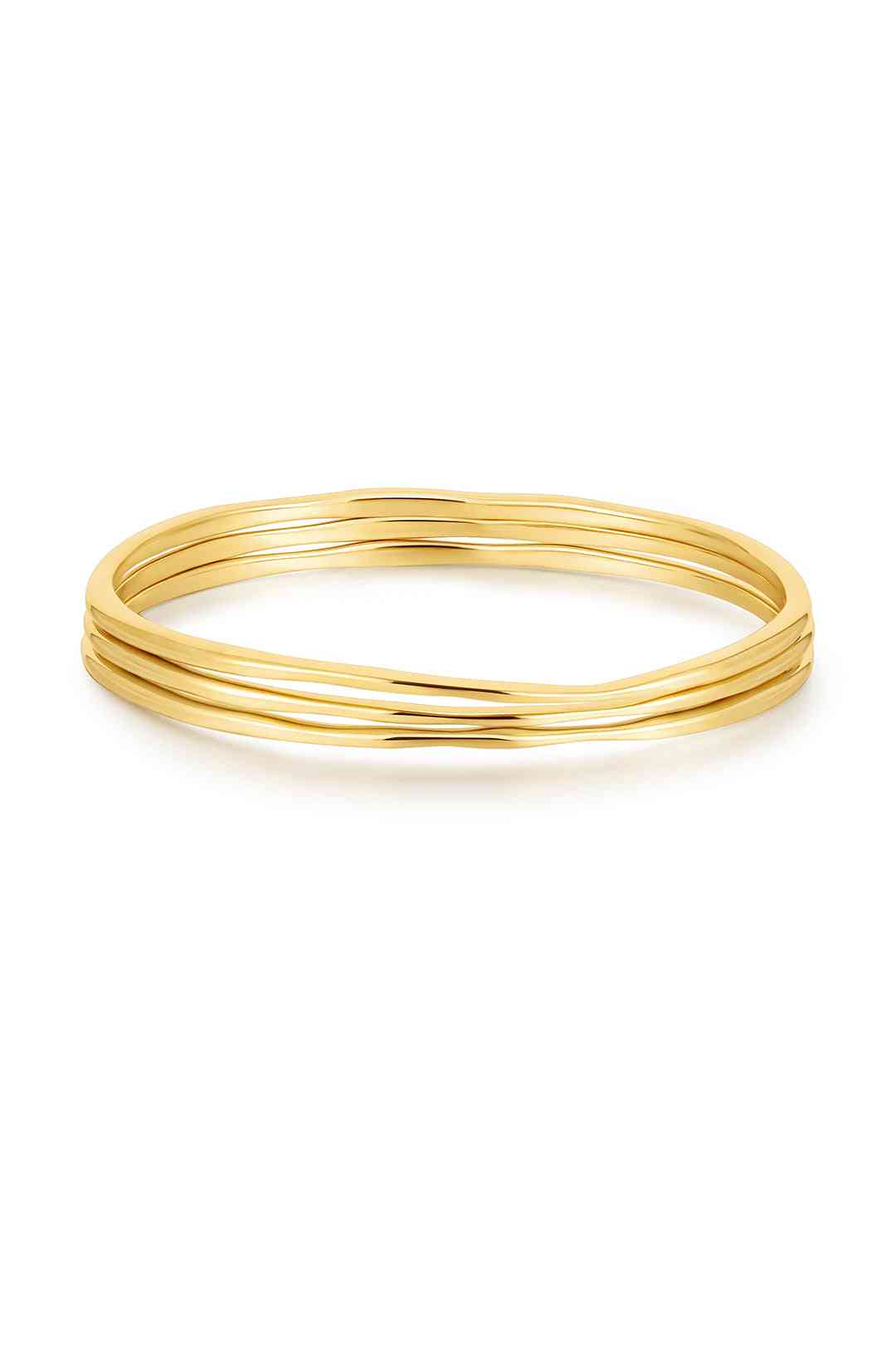 LUV AJ Luv Aj The Arezou Bangle Set - Gold BELLA n' BEAR